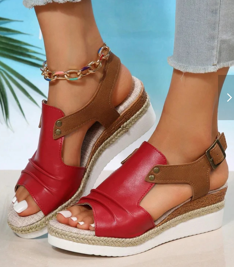 [Copy]🔥LIMITED TIME OFFER: 50% OFF-2023 New Thick-Soled Shoes - Fashionable Corrective Sandals