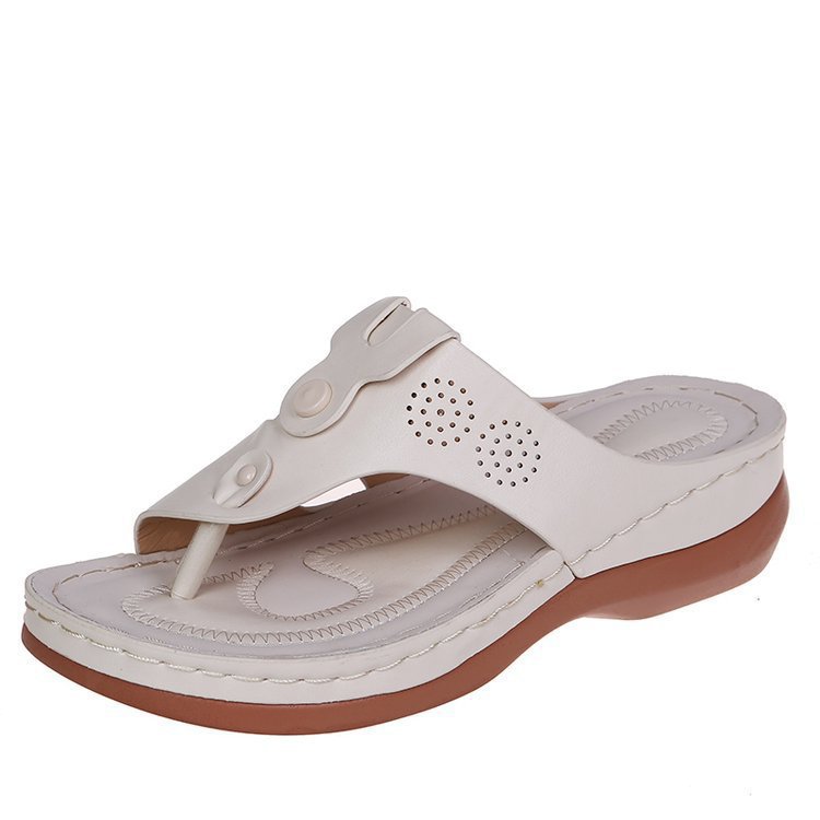 🔥LAST DAY PROMOTION 50% OFF -2023 New Women's Summer Flat Wedge Fish Mouth Casual Sandals