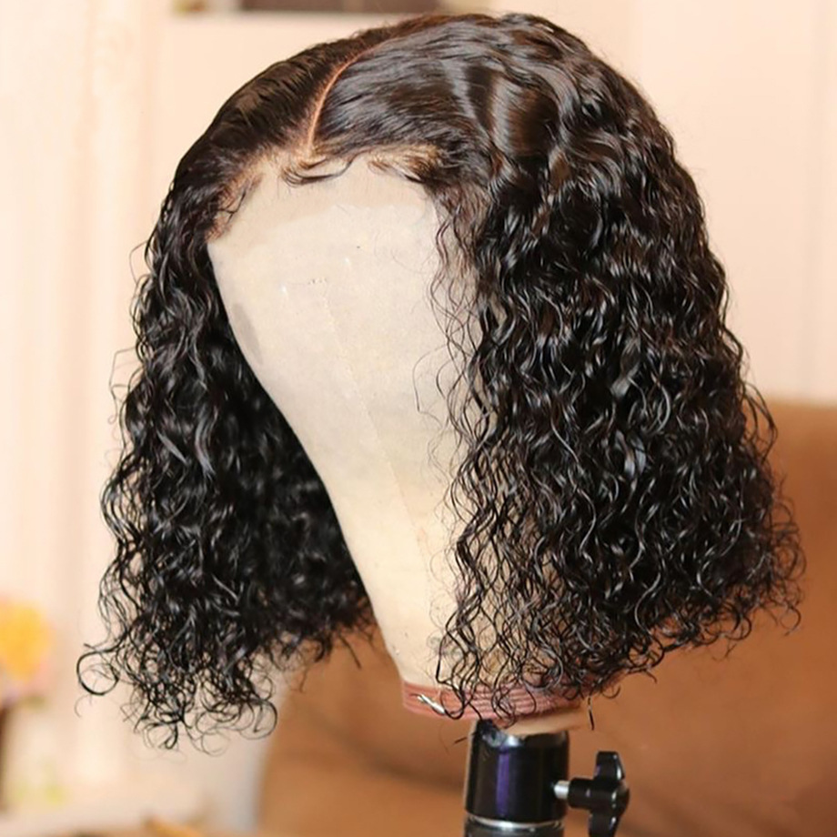 Same Water Curly Hair Wear And Go Wigs 180% Density Glueless HD Lace Ready To Wear Wigs
