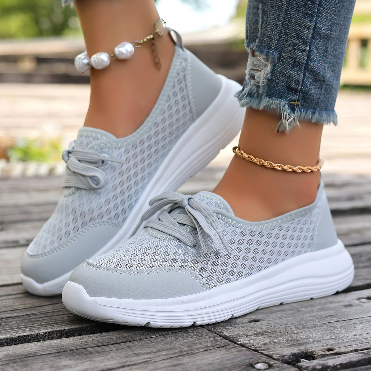 🔥LAST DAY 60% OFF - Women's Soft Sole Mesh Comfort Casual Shoes