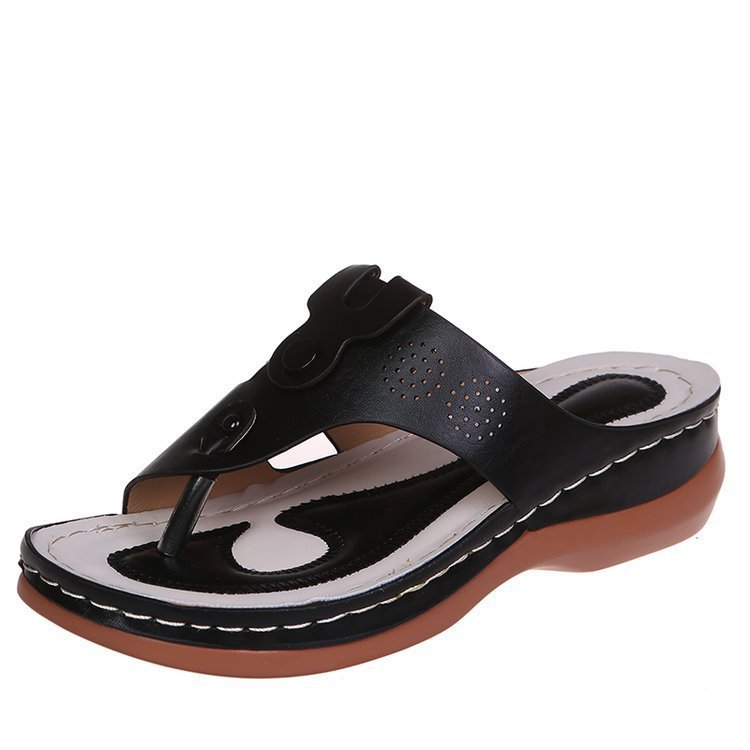 🔥LAST DAY PROMOTION 50% OFF -2023 New Women's Summer Flat Wedge Fish Mouth Casual Sandals