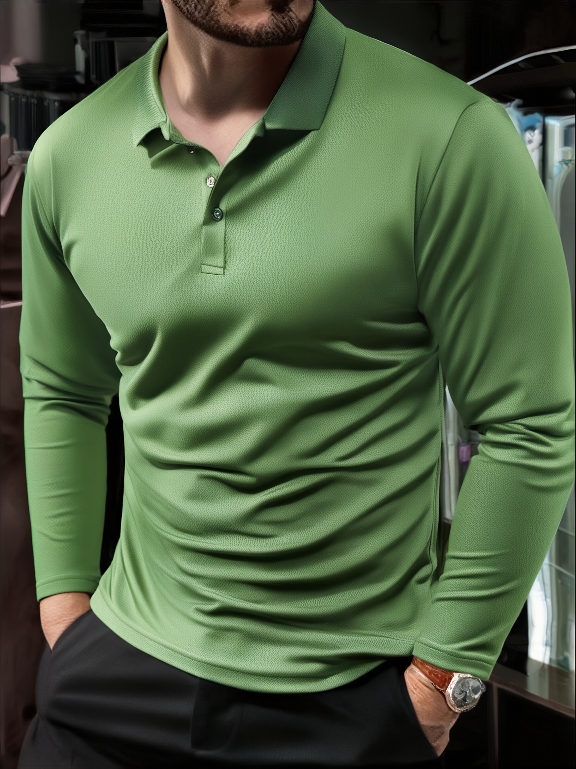 Men's Casual Comfortable Classic Polo Shirts