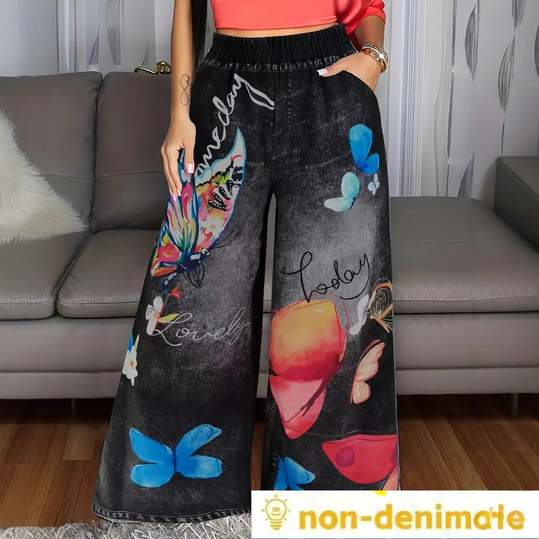 Women's Exclusive Design Casual  Comfort Wide-Leg Pants
