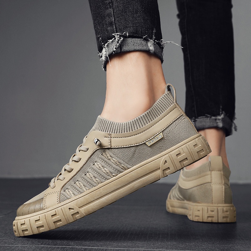 Men's Breathable Canvas Causal Shoes