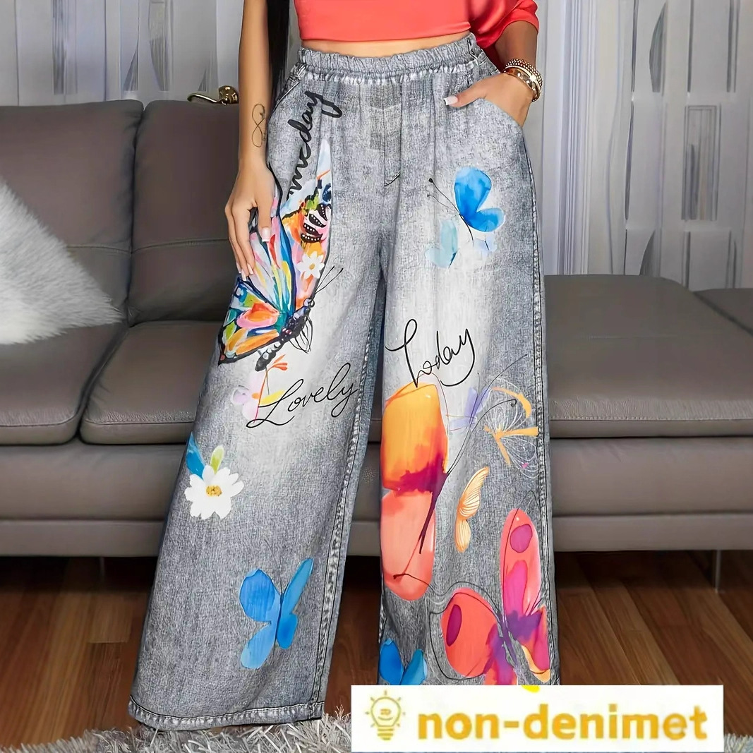 Women's Exclusive Design Casual  Comfort Wide-Leg Pants