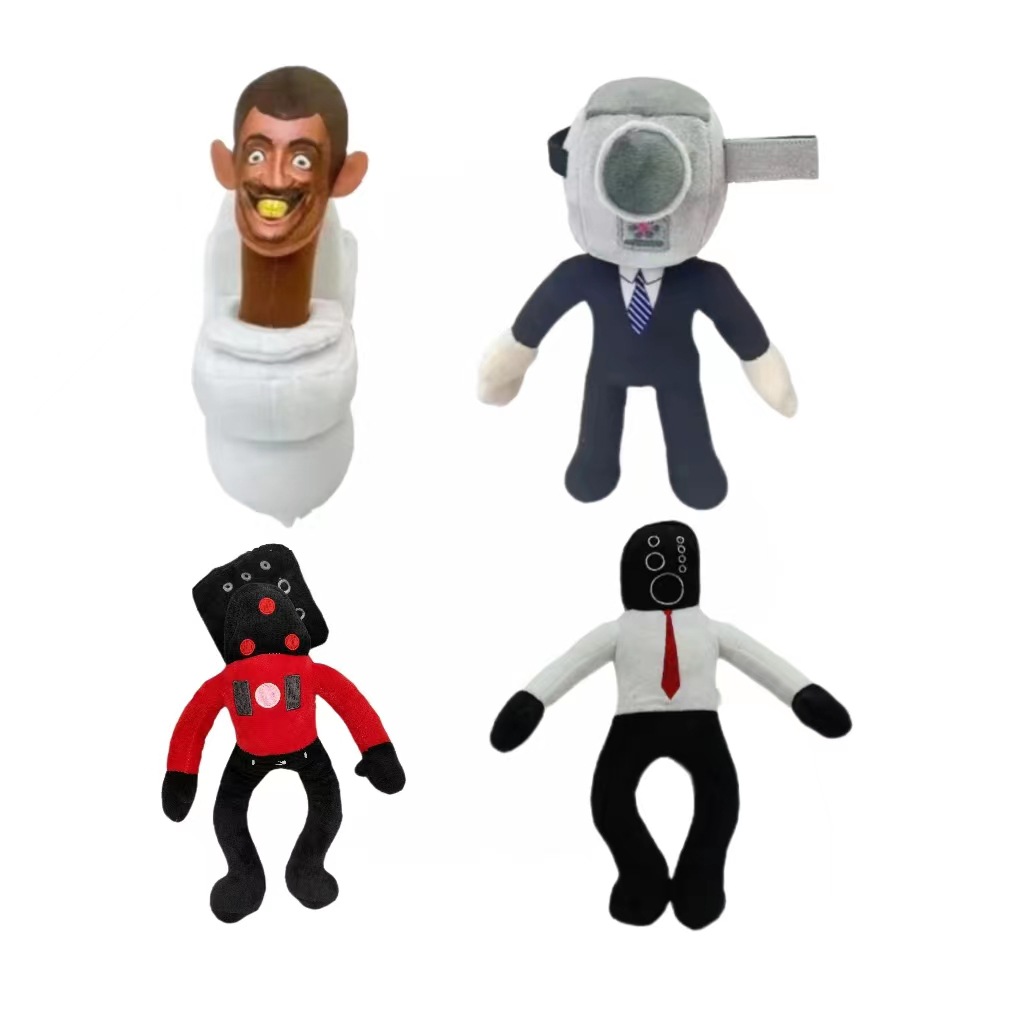 Skibidi Toilet Plush Doll