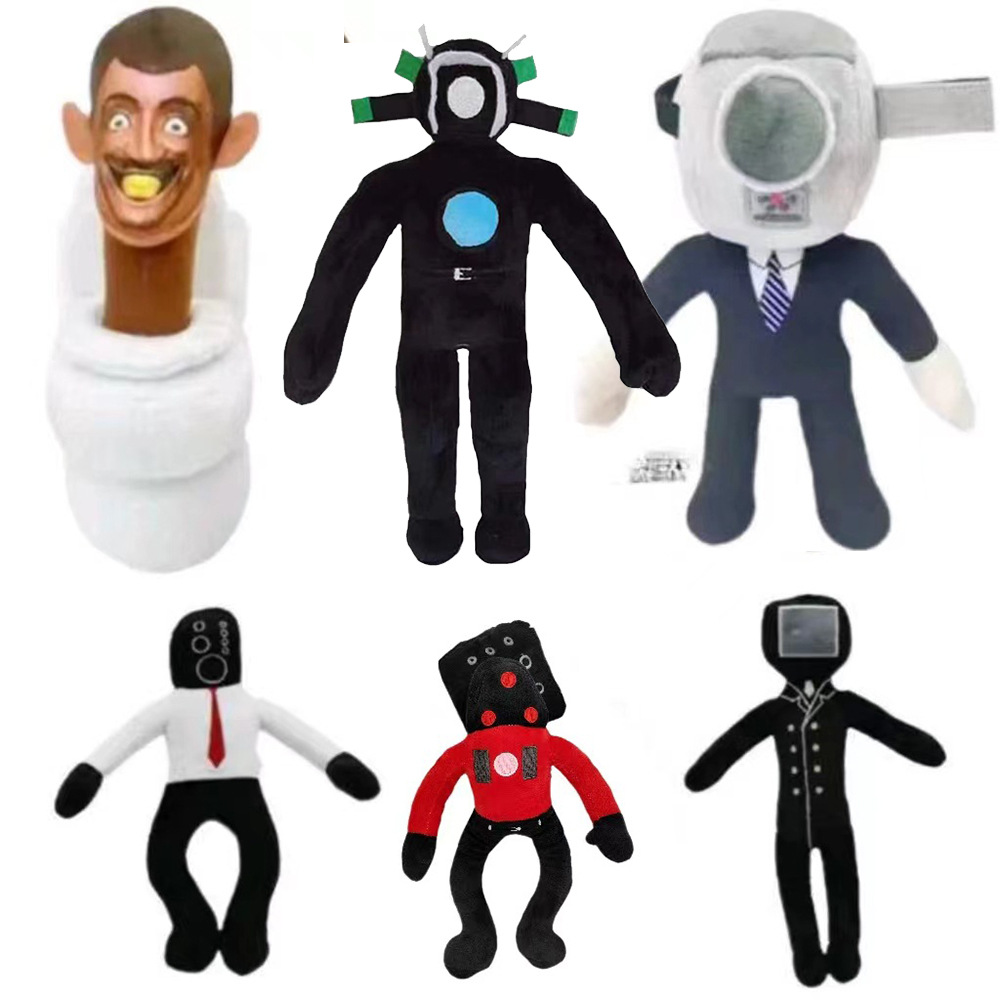 Skibidi Toilet Plush Doll