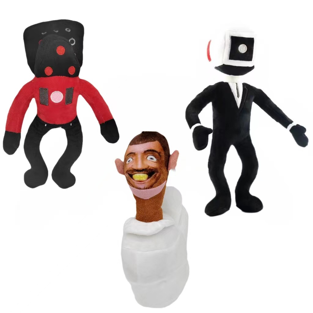 Skibidi Toilet Plush Doll