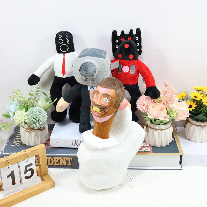 Skibidi Toilet Plush Doll