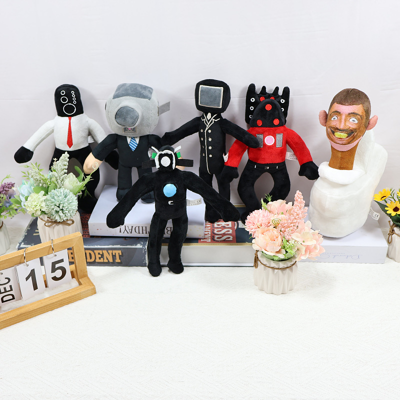 Skibidi Toilet Plush Doll