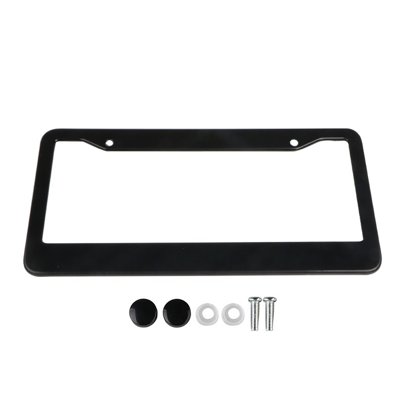 License plate frame