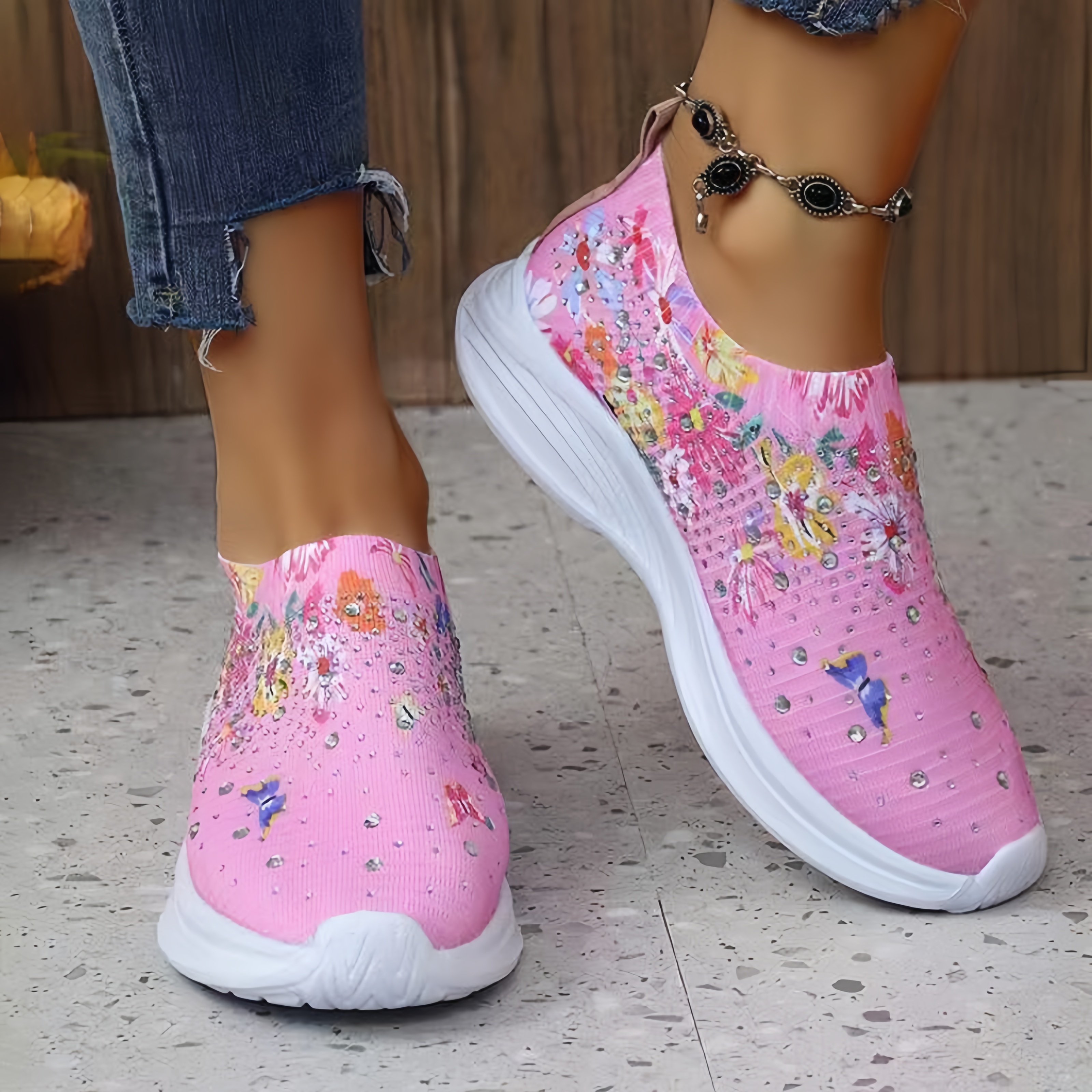 Women's Comfortable Orthopedic Mesh Walk Shoes