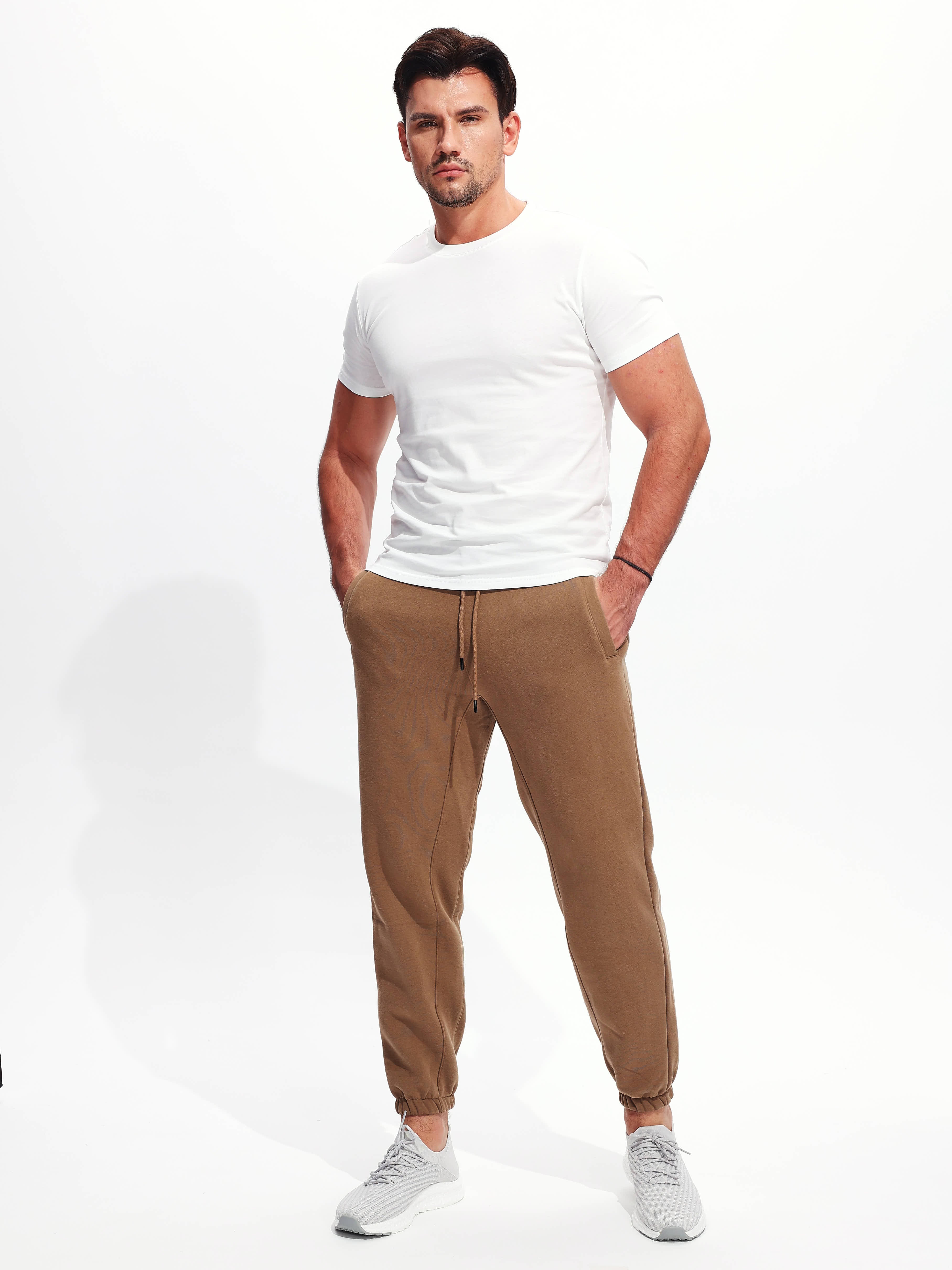 M's Cozy Fleece Basic Sweatpants-Zittor