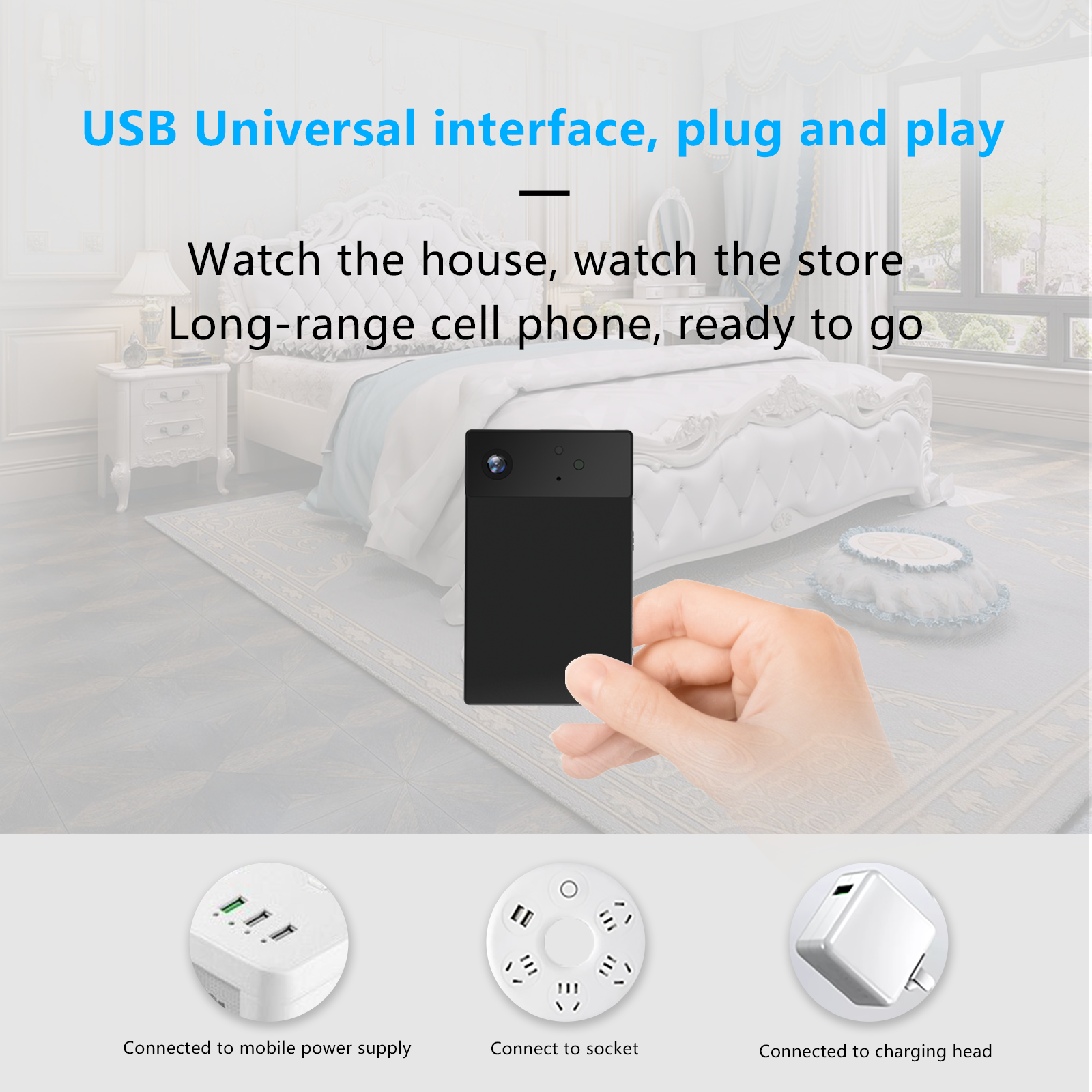2023 New Pocket WIFI Camera 1080P HD - Including Night Vision
