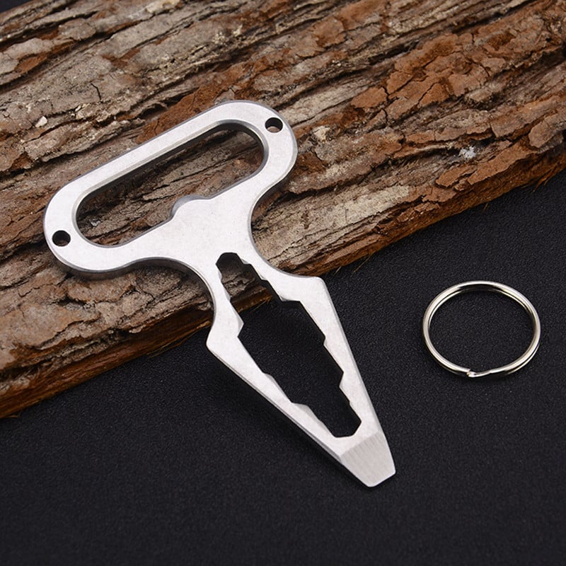 (🔥FACTORY OUTLET-49% OFF) Outdoor Multifunctional Keychain-FREE SHIPPING