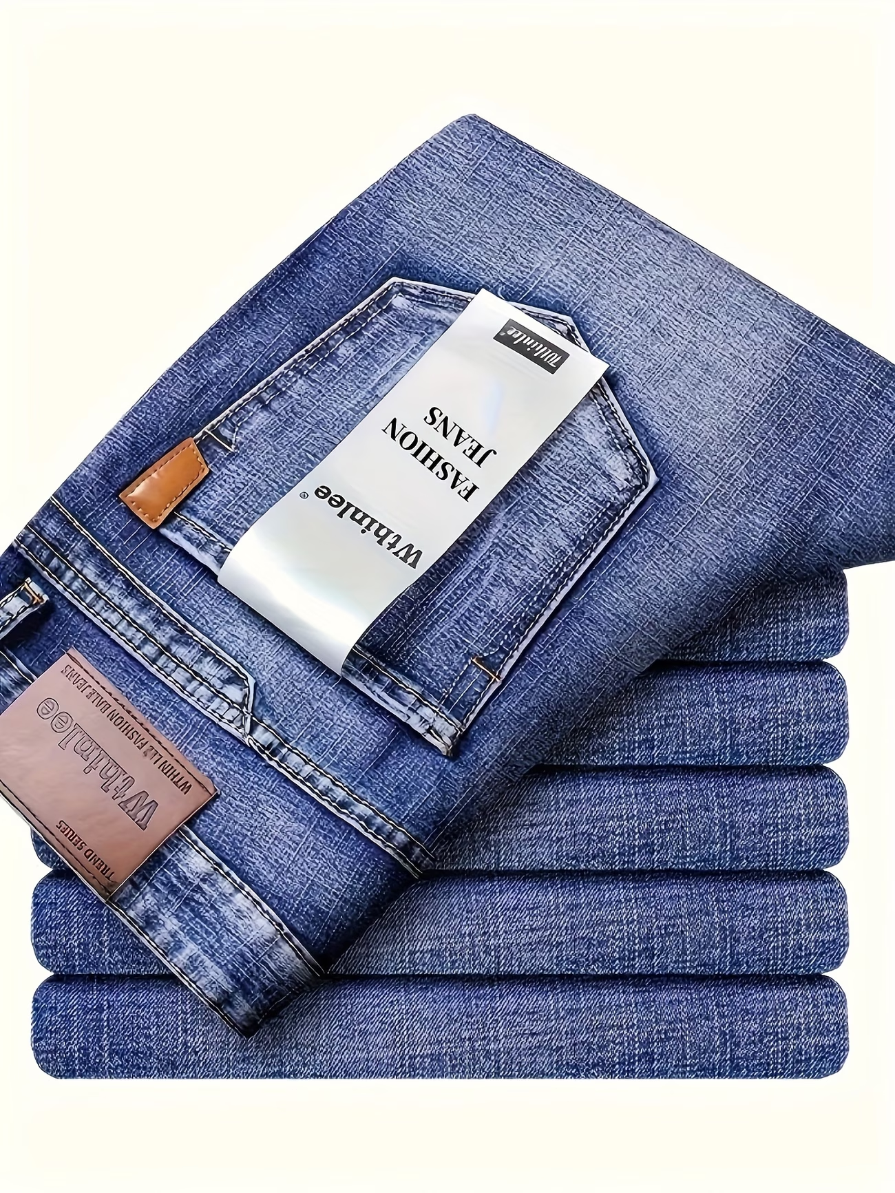New Four-Season High-End Luxury Men's Jeans