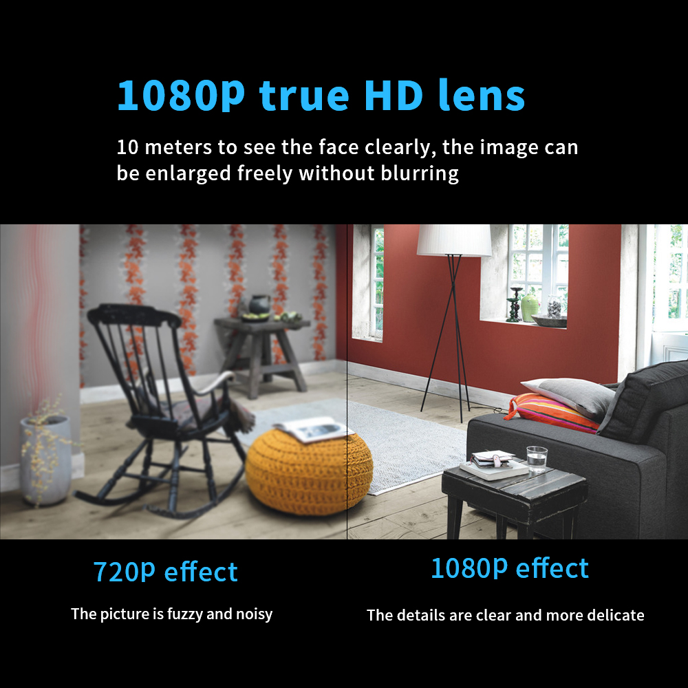 2023 New Pocket WIFI Camera 1080P HD - Including Night Vision