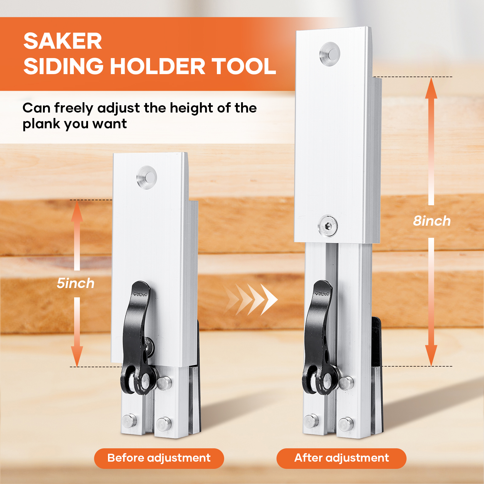 Saker Adjustable Siding Install Tool