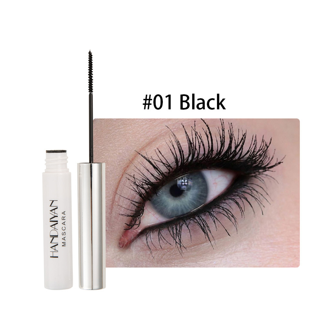 Double Usuage Thick and Curve Make-up Colorful No Smudge Mascara & Eyebrow