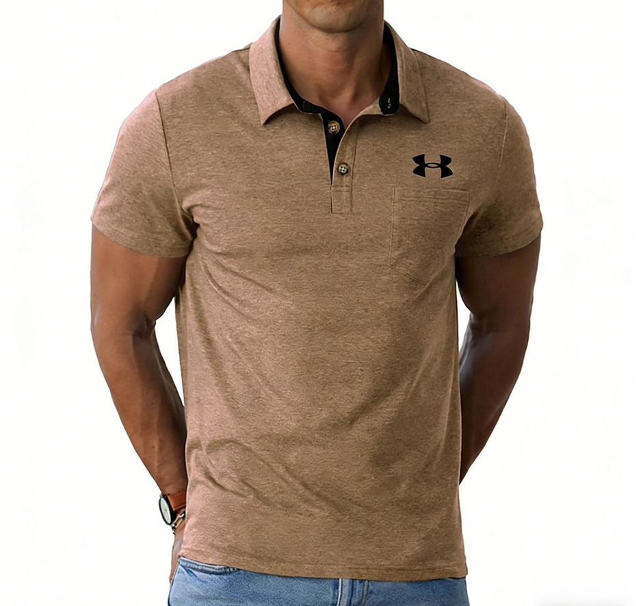 [Copy]Polo Republica Men's Tipped Polo Shirt