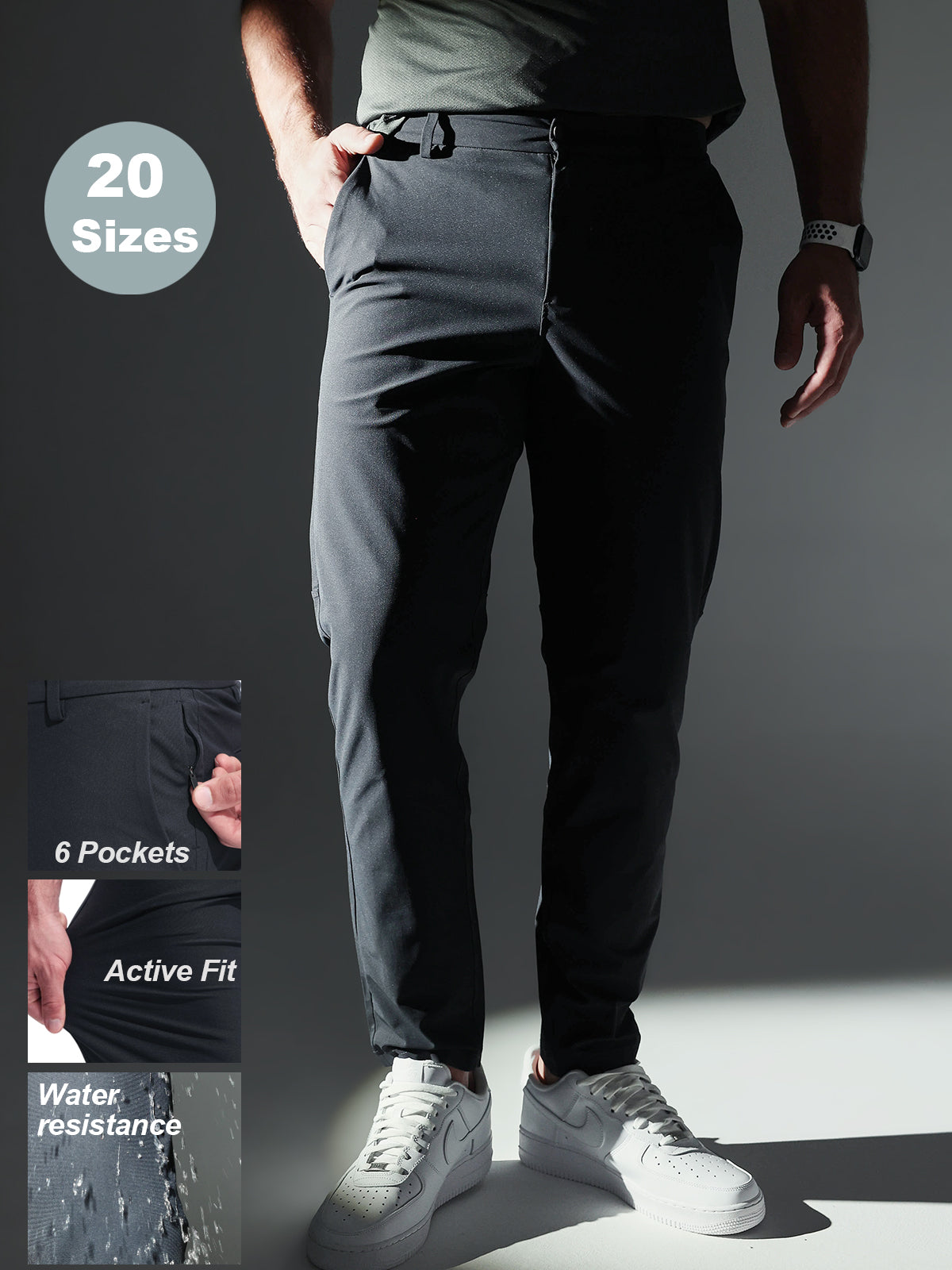 M's Commission Everyday Performance Chino Pants-Zittor