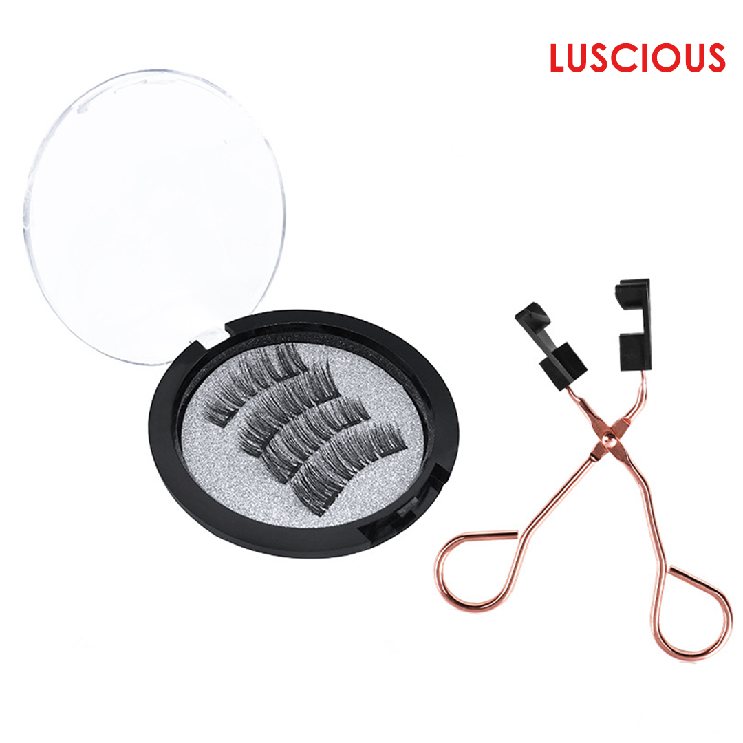 #5. Reusable Magnetic Eyelashes and Eyelash Curler Kit