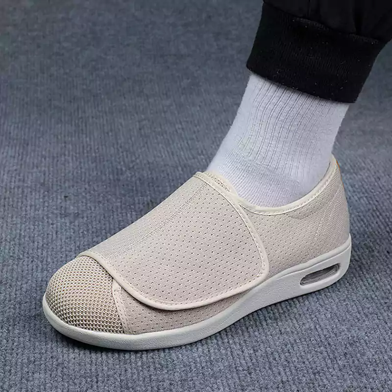 Velcro Comfort Orthopedic Walking Slip-On Shoes
