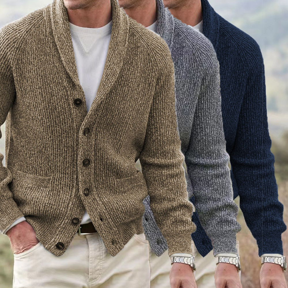 MEN'S CASUAL WARM CARDIGAN SWEATER COAT
