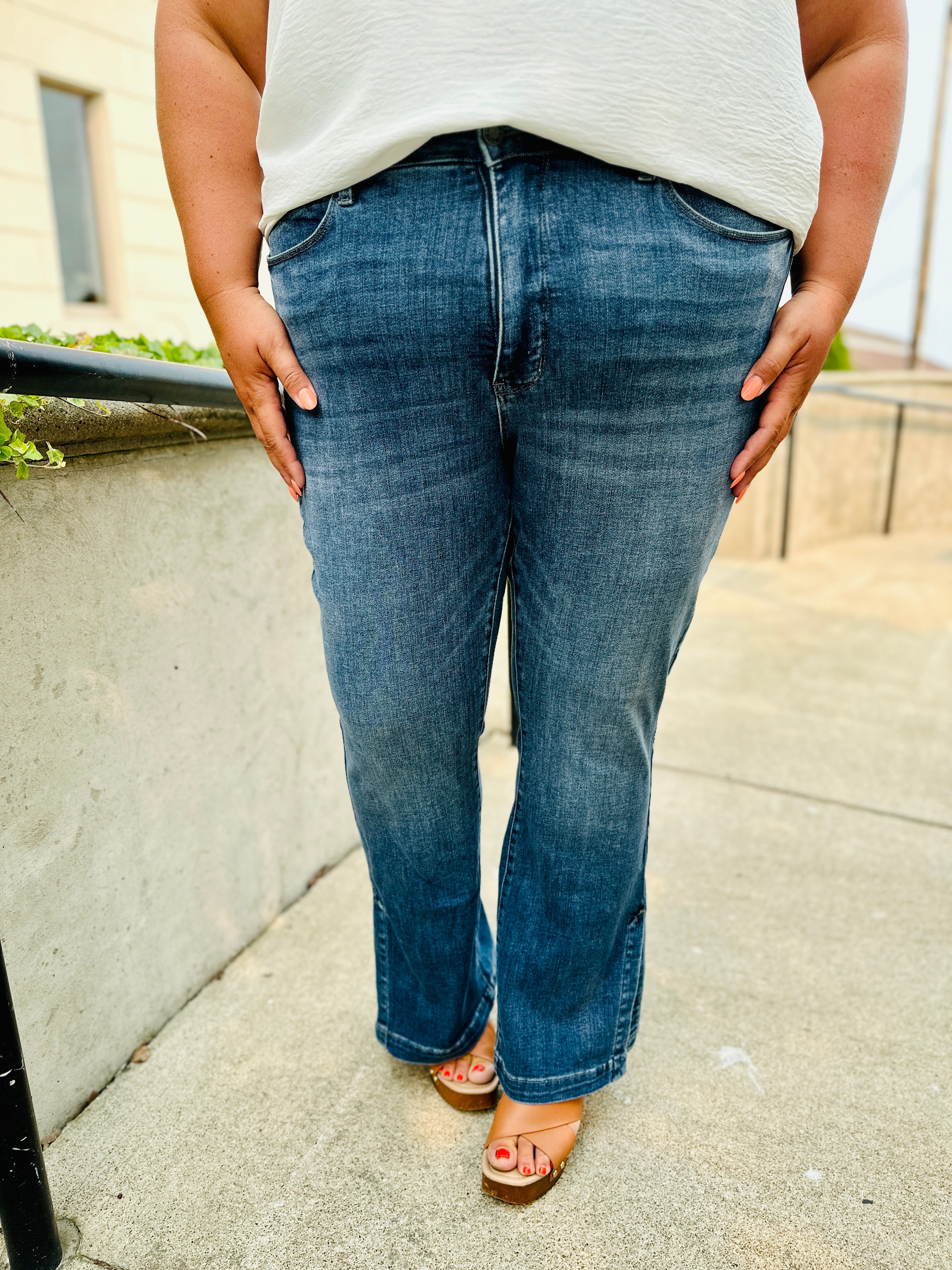 MARKDOWNS! Plus/Reg Get The Boot Tummy Control Bootcut Jeans Fourth Restock!