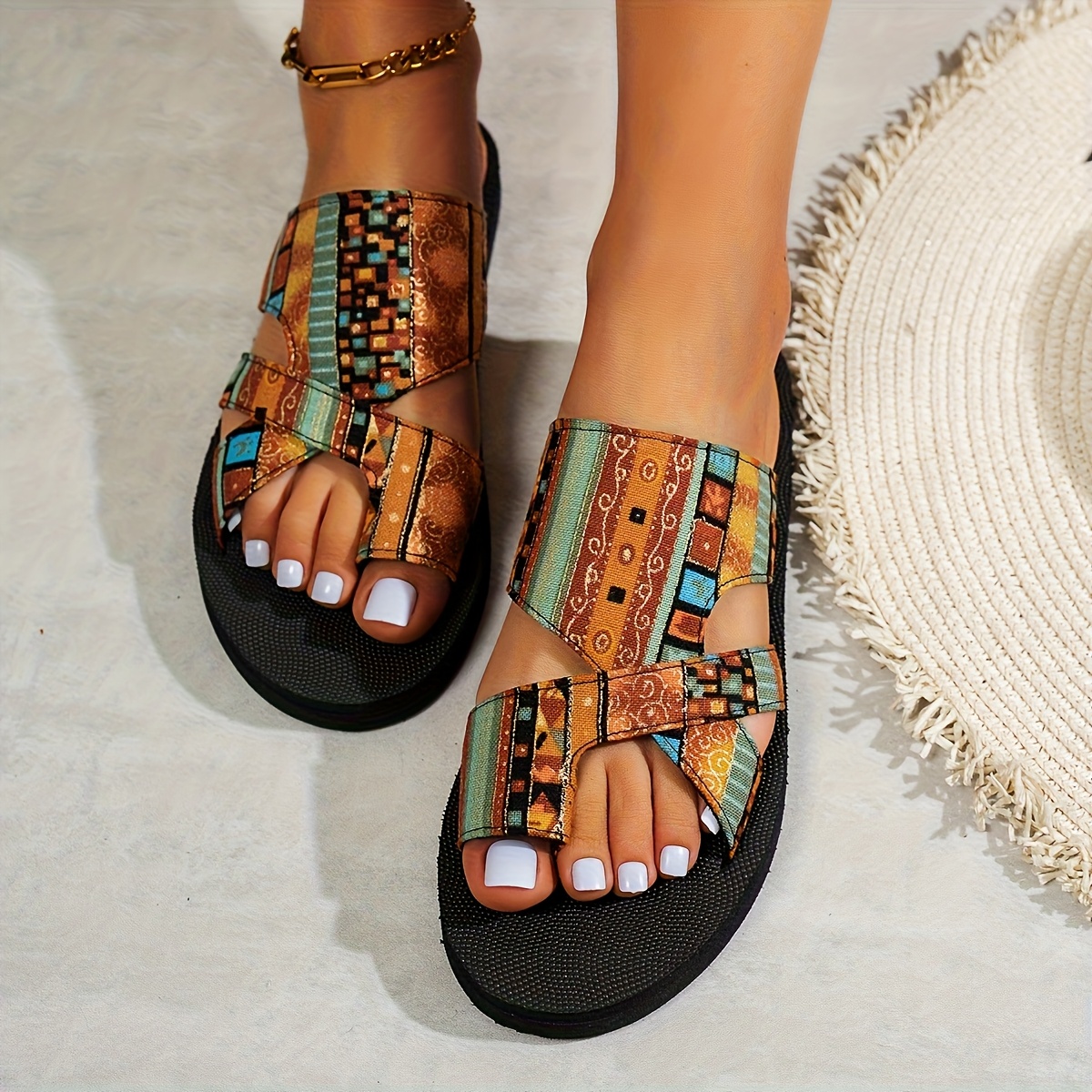 Women's Slip-On Orthopedic Breathable Bohemian Sandals 