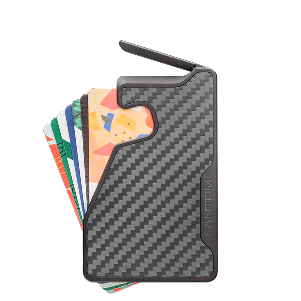 RFID ANTI-THEFT CARBON FIBRE PERFECT MINIMALIST WALLET