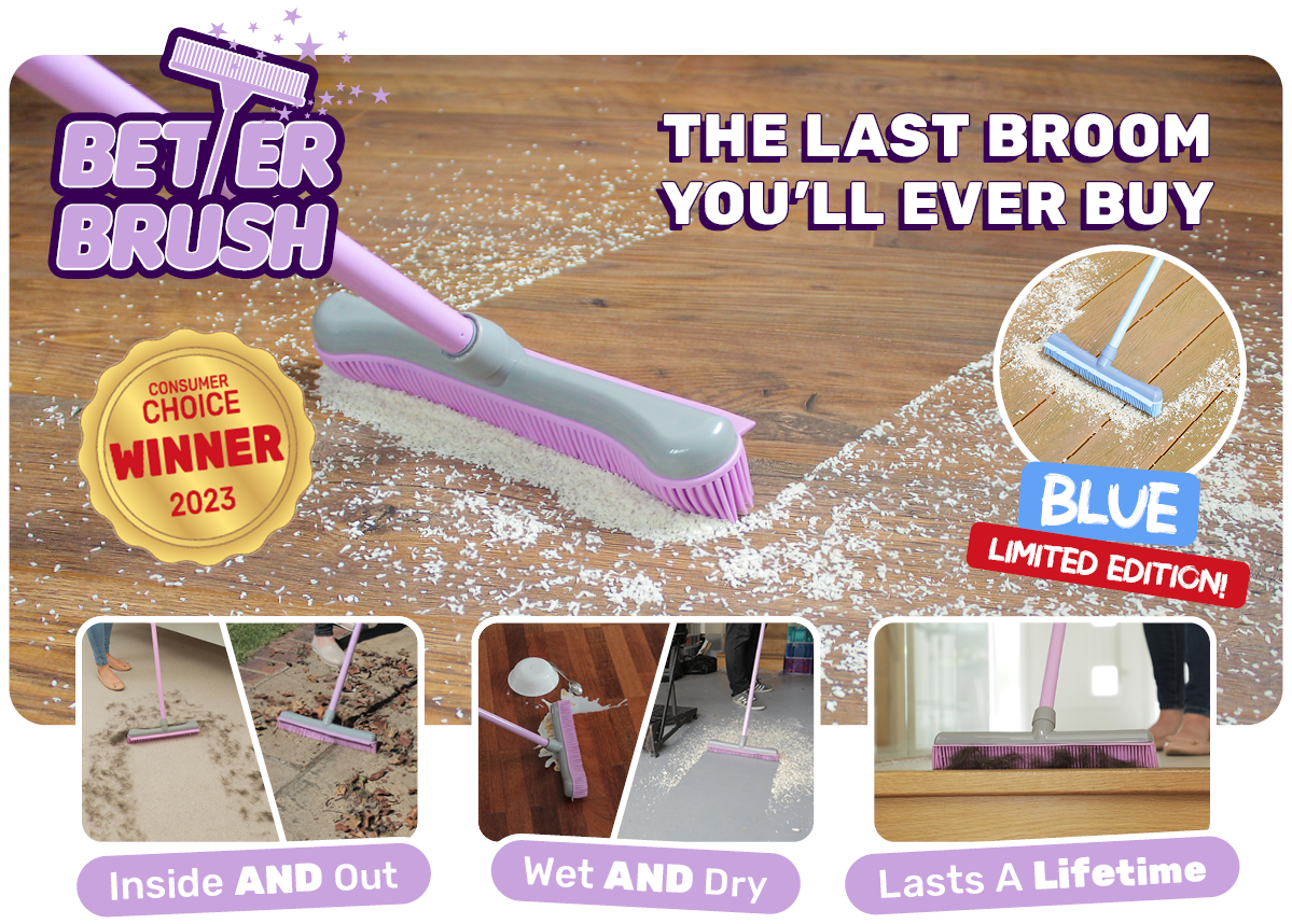 The humble broom has not changed design in over 80 years