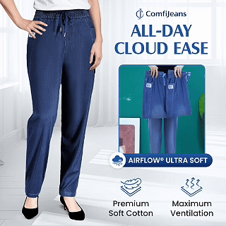 ComfiJeans - LAST DAY 70% OFF - High Waist Ultra-Stretch Mom Jeans