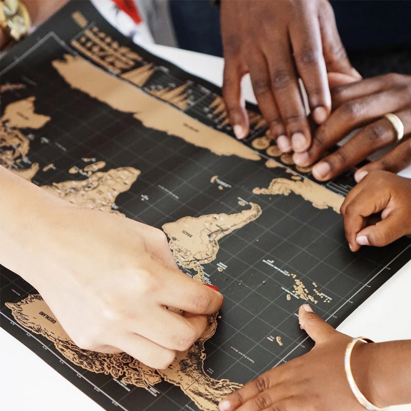 🔥LAST DAY 60% OFF🔥Scratch Map of the World-FREE SHIPPING