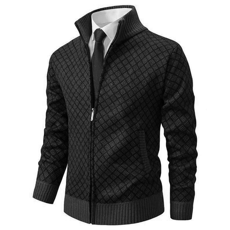 REMY-DOÎR JACQUARD KNITTED SWEATER
