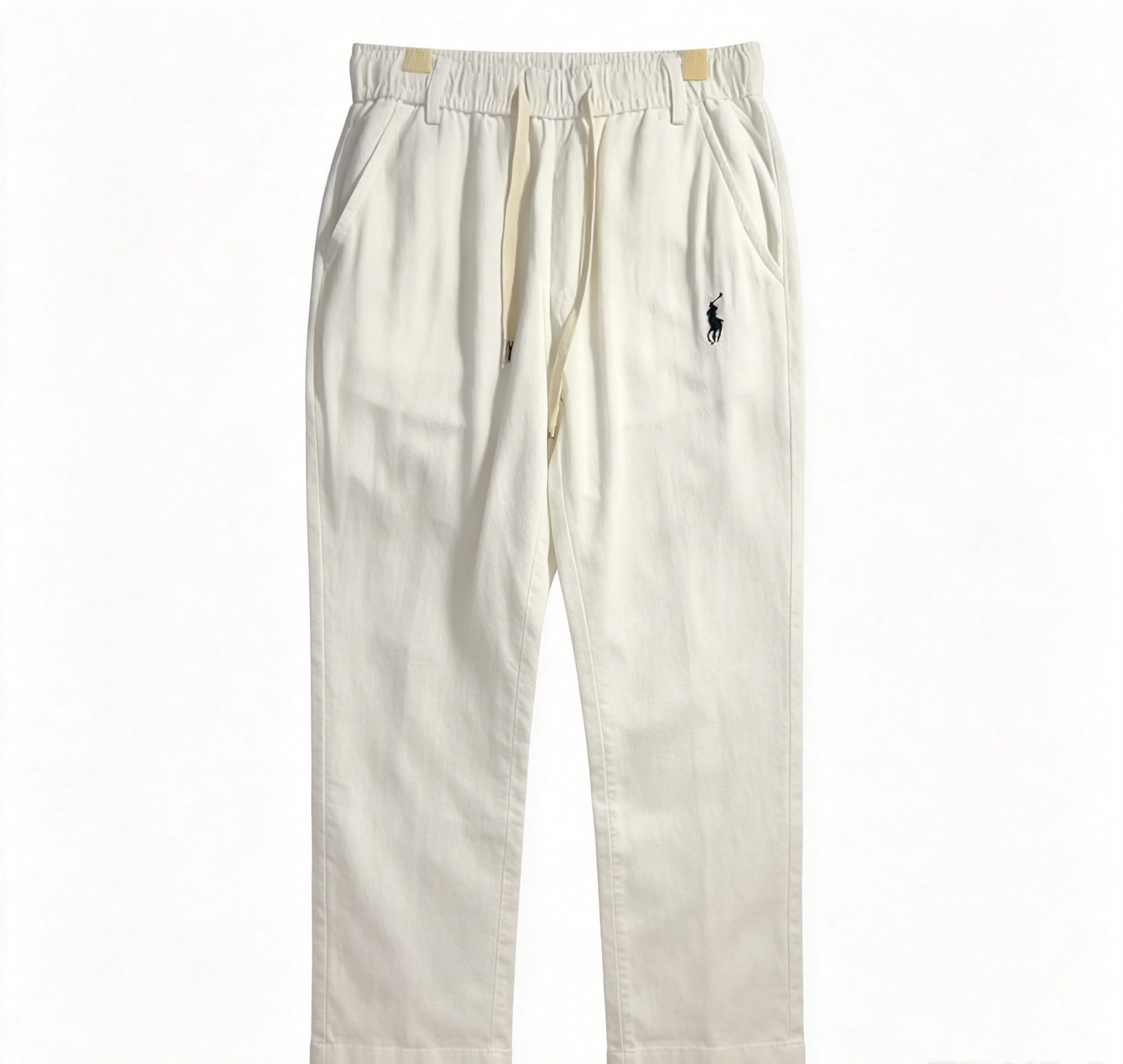 Men Straight Leg Linen Pants