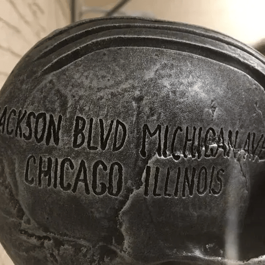 🔥Last Day 49% OFF-Motorcycle Skull Helmet Holder with Beard(🎁The most special gift for riders)