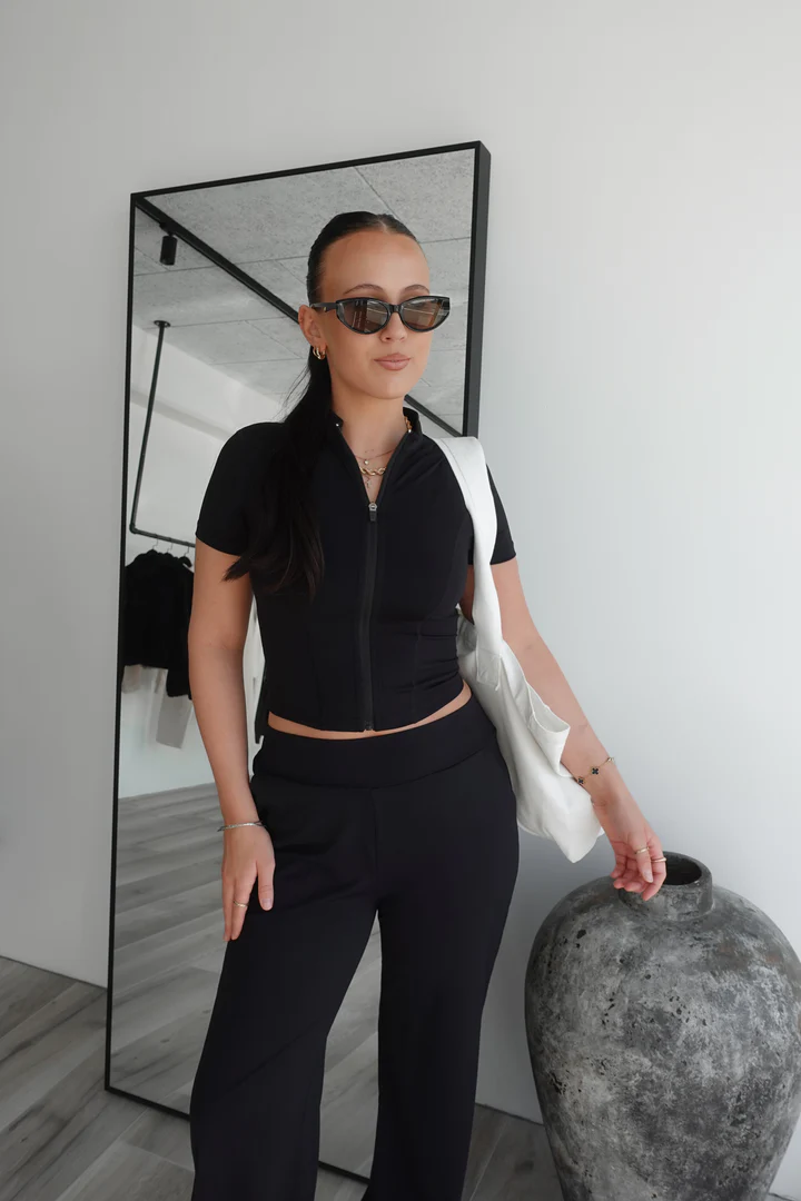 ULTRA SOFT STRAIGHT PANTS (LONGER VERSION)