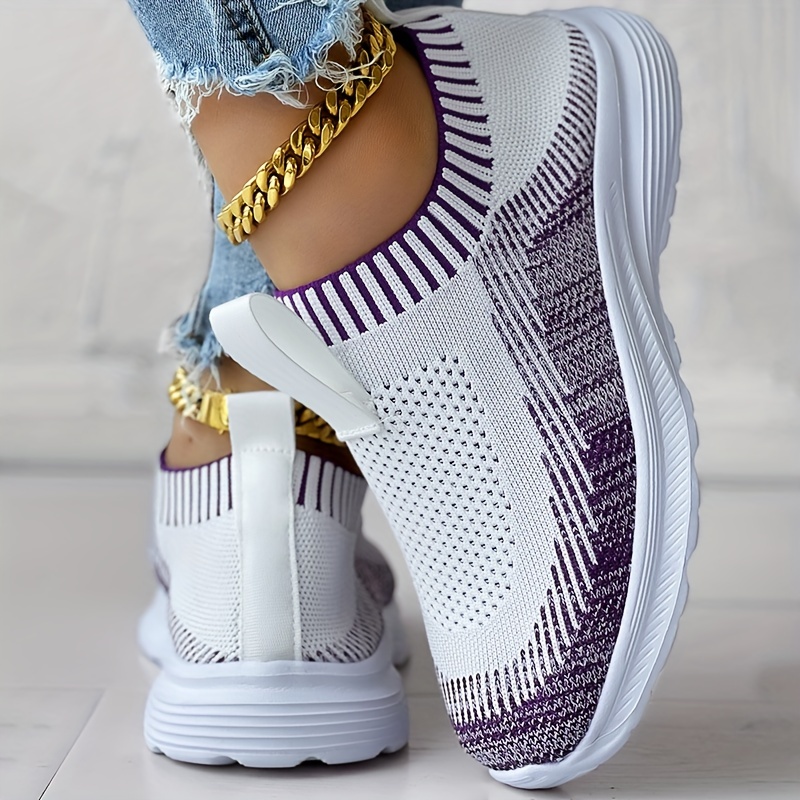 Women's Knit Breathable and Comfortable Orthopedic Sneakers