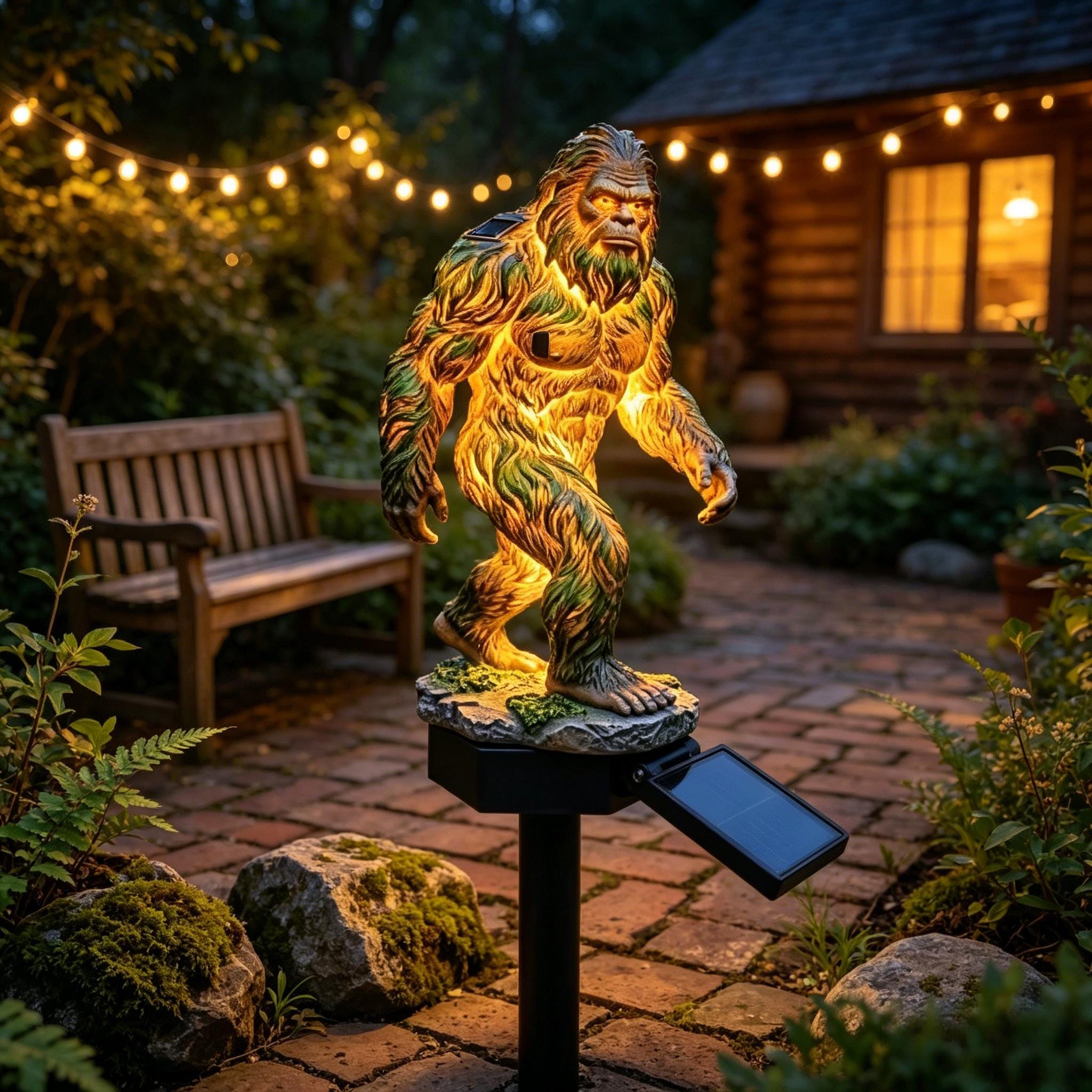 Bigfoot Solar Stake Light 