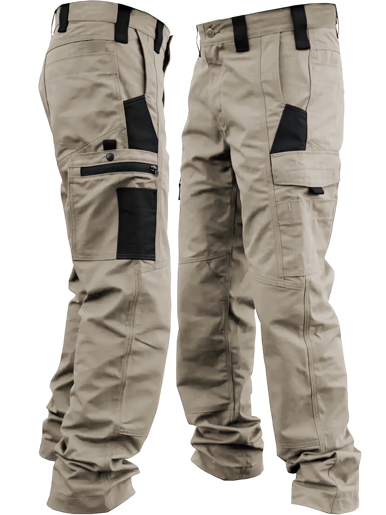 Men's Tactical Cargo Pants | Durable Multi-Pocket Work Pants for Outdoor, Construction, Hiking & Trekking