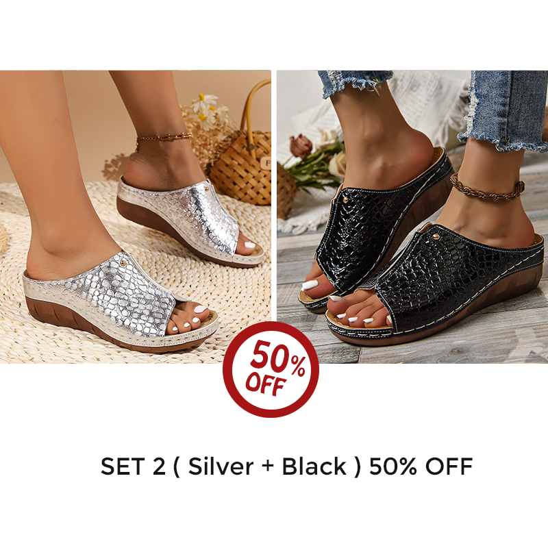 🔥Last Day Sale 70%🔥 Comfortable Orthopedic Flat Sandals for Women!