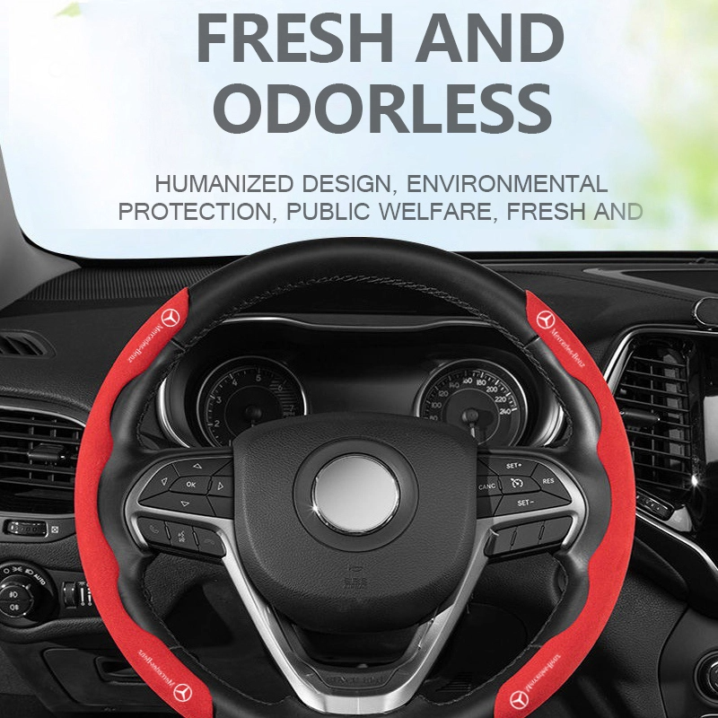 Suede Steering Wheel Cover