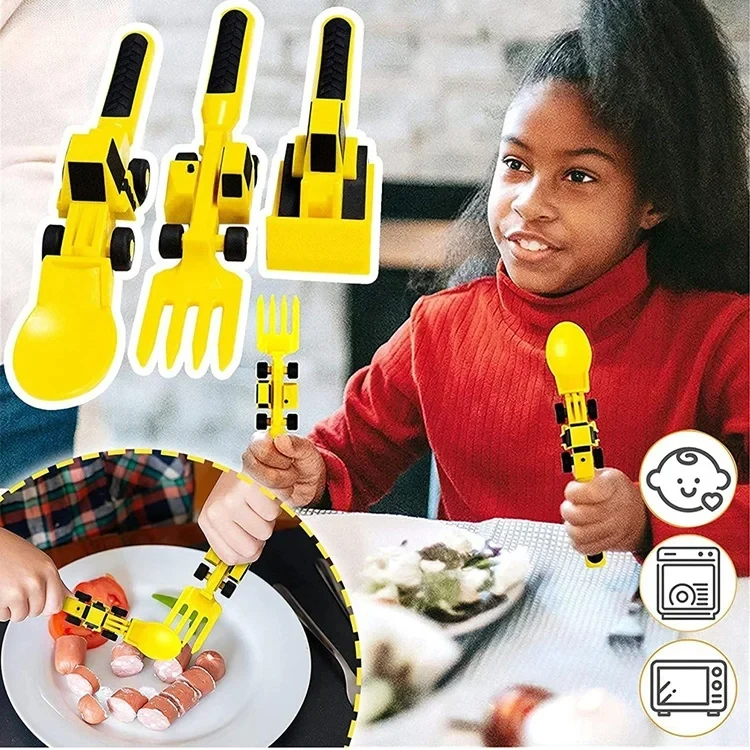 🔥Last Day 50% OFF - Creatively Kids Dining Tool Set - Children Cutlery Set Food
