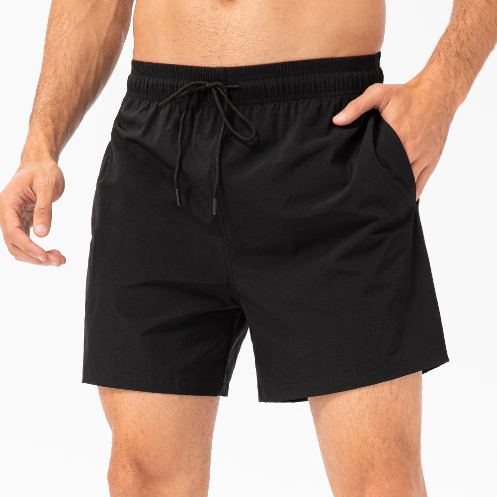Men's loose quick-drying breathable lined shorts