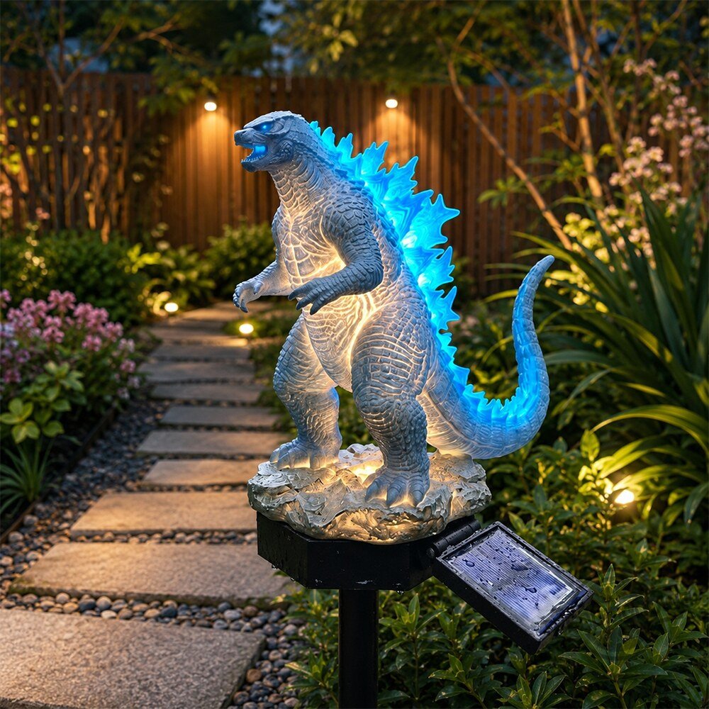 Godzilla Solar Garden Light