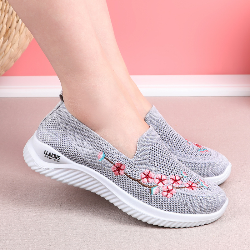 2023 new comfortable soft sole breathable non-slip printed women's shoes