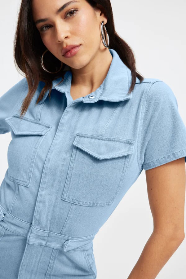 🔥LAST DAY 60% OFF🔥Fashion Denim Jumpsuit-FREE SHIPPING