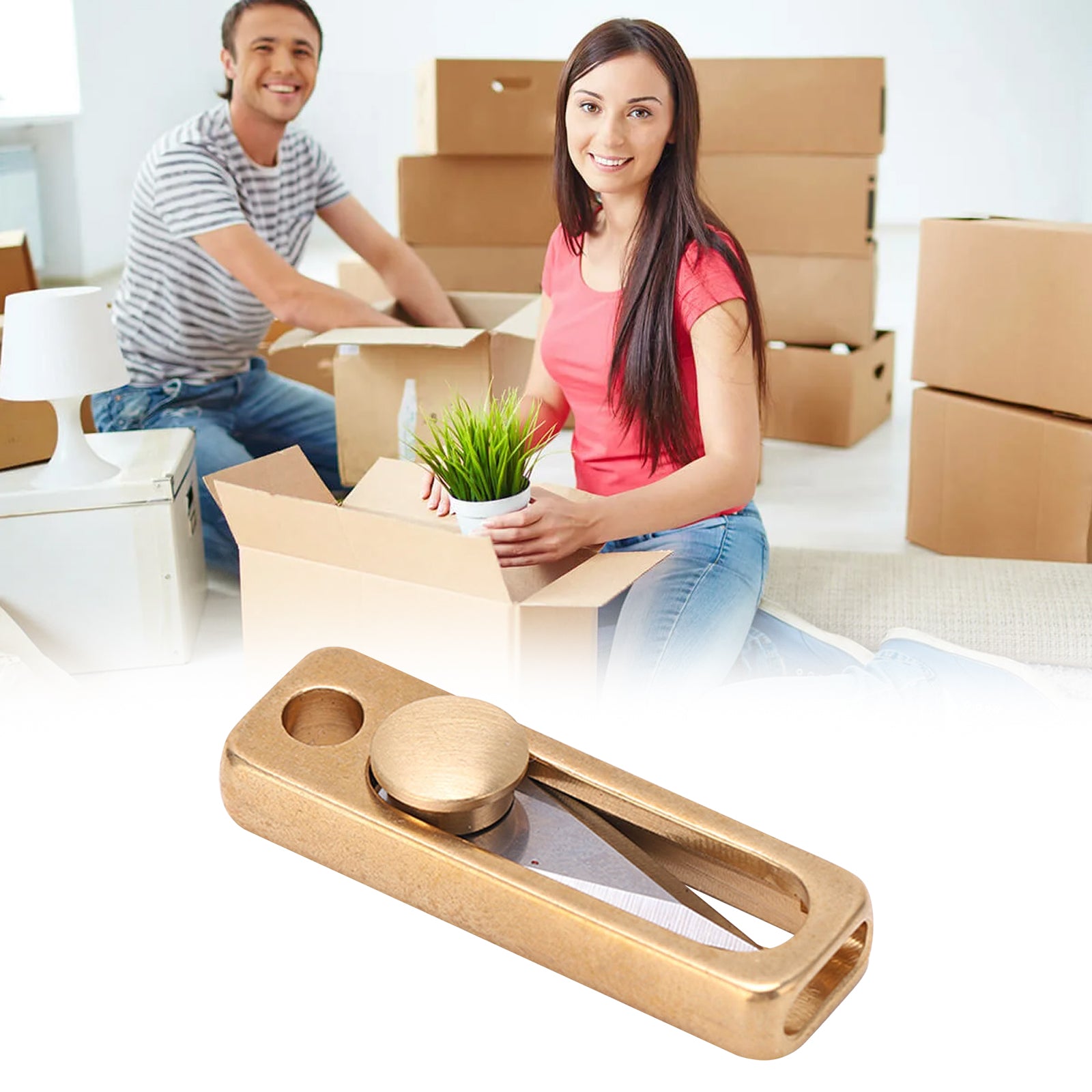 🔥LAST DAY 60% OFF🔥Brass Mini Push Knife Keychain-FREE SHIPPING