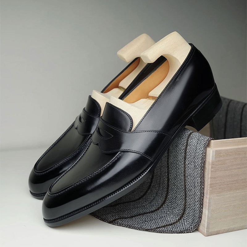 Italian handmade men_s loafers-Zittor